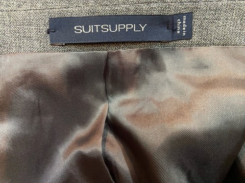 SUITSUPPLY Men’s 100% Wool Lazio Blazer Jacket Vitale Barberis Canonico 38R EUC - Picture 9 of 12
