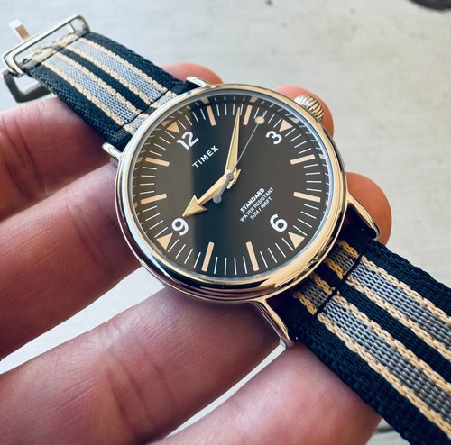 Timex Standard 40mm - Vintage Omega Railmaster Aesthetic