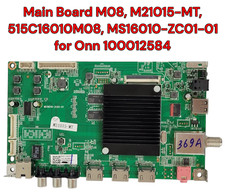 Onn 515C16010M08 Main Board M08 M21015-MT MS16010-ZC01-01 for 100012584