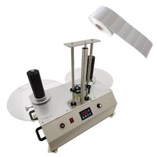Small Label Bar Code Auto Rewinding Machine Speed Control Counting Rewinder 110V