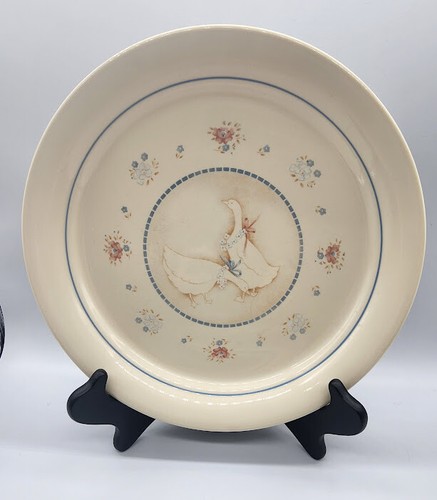 Pick a piece Corelle Corning Dinner set "Promenade Geese" Plates 8 choices - Picture 3 of 7