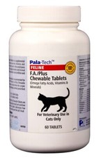 Feline FA Plus Chewable Tablets 60 count 