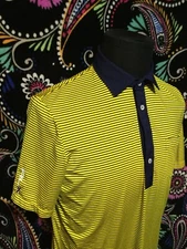 Ralph Lauren RLX Polo Shirt Mens M Greenbrier Classic Performance Golf