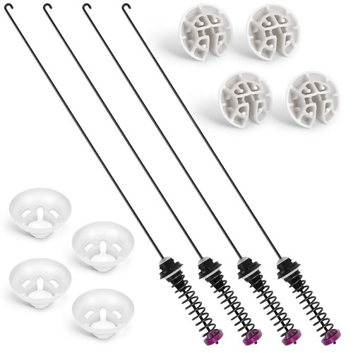 Washer Suspension 4PCS Rod Kit For Whirlpool W10594084 Washing Machine W11130356 - Picture 3 of 7