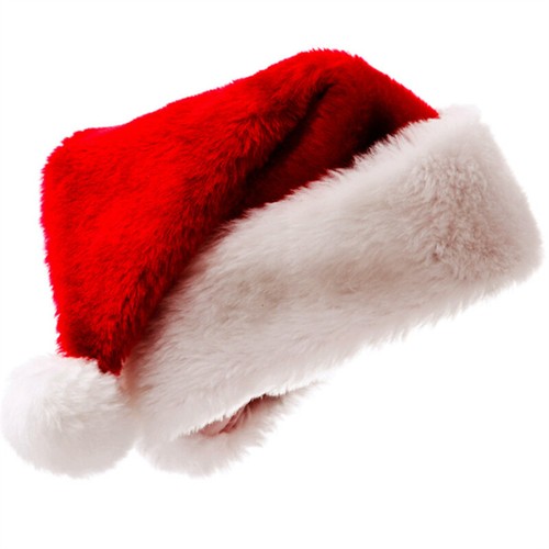 Christmas Hat Adults Velvet Classic Santa Hat for Xmas New Year Party Headwear - Picture 13 of 14