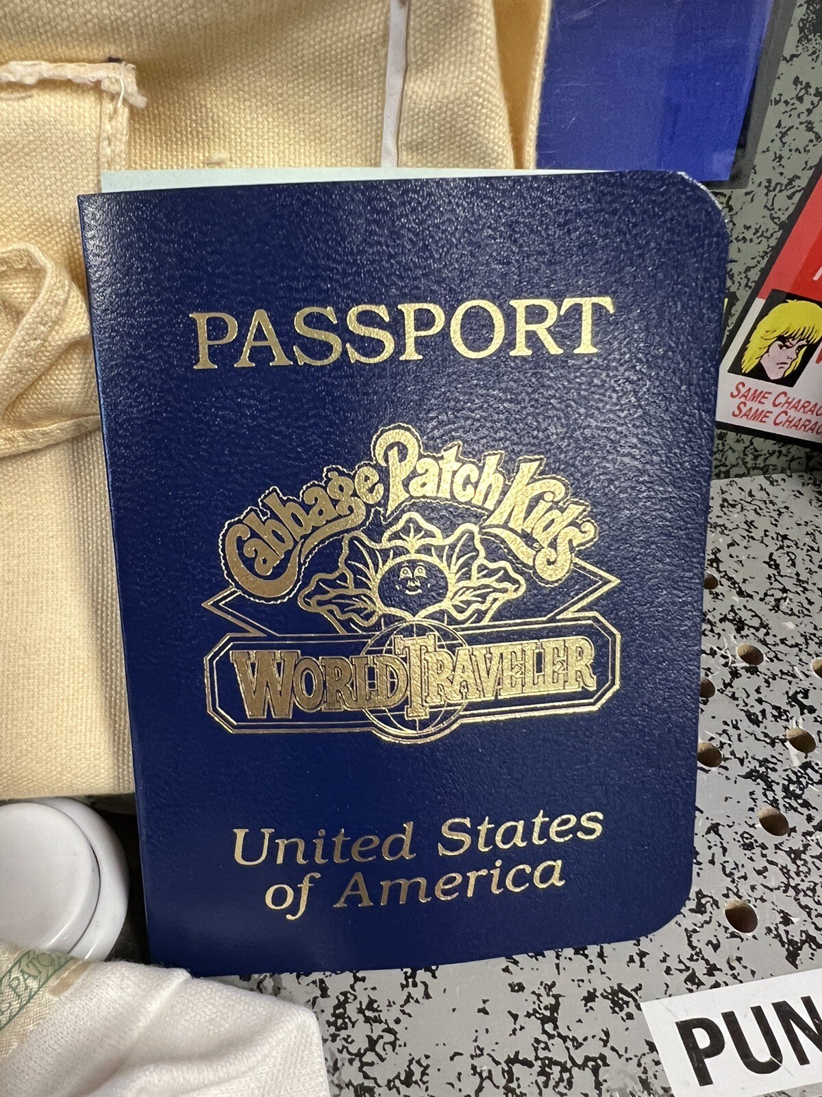 Vintage 1980s Cabbage Patch Kids Airways Lot Russia Passport T-Shirt & More