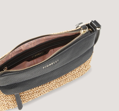 Fiorelli Isla Crossbody Bag - NATURAL WEAVE RRP £55 - Picture 3 of 5