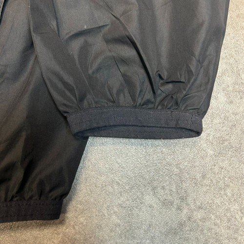Nike Rain Jacket Womens XL Full Zip Vintage Windbreaker Sports Coat, Black - Picture 5 of 10