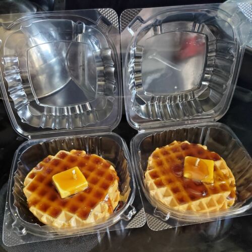 Waffle Scented Food Candle Handmade to Order - Picture 2 of 2