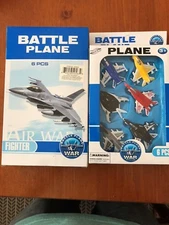 NEW IN BOX: HUNSON BATTLE PLANE: 6 PIECES: FIGHTERS