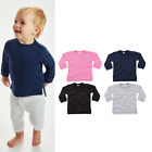 Babybugz Baby Sweatshirt Bz31 Toddler Boy Girl Plain Jumper 6-24 months