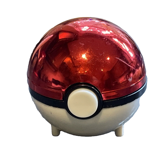 Custodia Nintendo Pokémon Poke Ball Alcone 1999 Rosso Metallizzato Bianco Pokemon - Foto 10 di 12