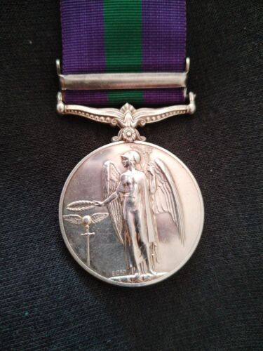General Service Medal Palestine 1945-48 SIGMN H Rowbotham Royal Signals 19075857 - Picture 4 of 7