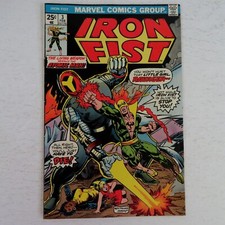 Iron Fist 3  (1976) Misty Knight Atomic Man Marvel Comics IJ
