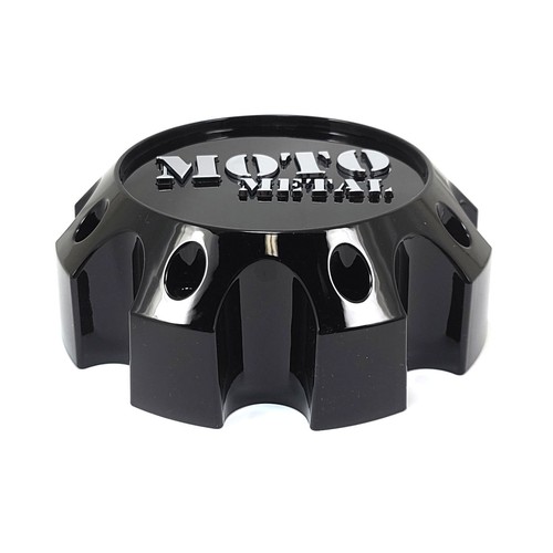 Moto Metal Black Wheel Center Cap for 8L MO987 Sentry MO400 MO401 MO402 MO802 - 第 2/6 張圖片
