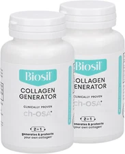 Biosil Collagen Generator - 30 Capsules, Pack of 2 - Supports & Protects Your Na