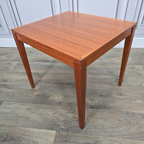 Retro Vintage Mid Century Modern Wooden Teak Side Table Danish Coffee - Picture 12 of 24