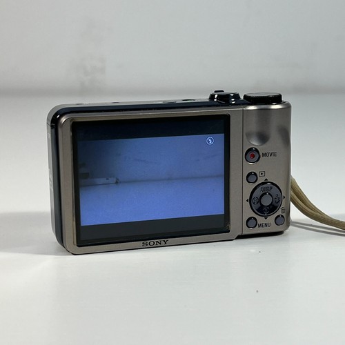 TESTED ✅ - Sony Cyber-shot DSC-HX5 GPS 10,2MP - Grey Champagne Exmor R x10 Zoom - Bild 6 von 7