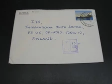 Australia 1980s OHMS postage due cover to finland *11669