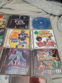 Lot Of 15 Sega Dreamcast Games - Resident Evil / Gauntlet / Sonic - UNTESTED