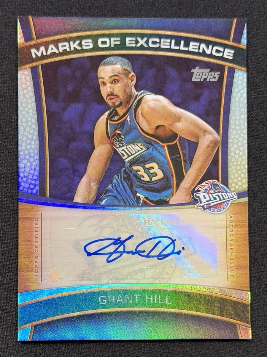 Grant Hill Basketball Autographed Sports Trading Cards