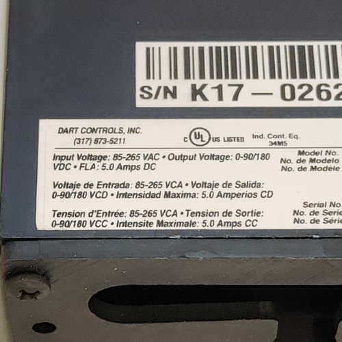 Dart Controls MD40P-L3242 ChemCut Panel Mount Digital DC Speed Controller - Picture 8 of 8