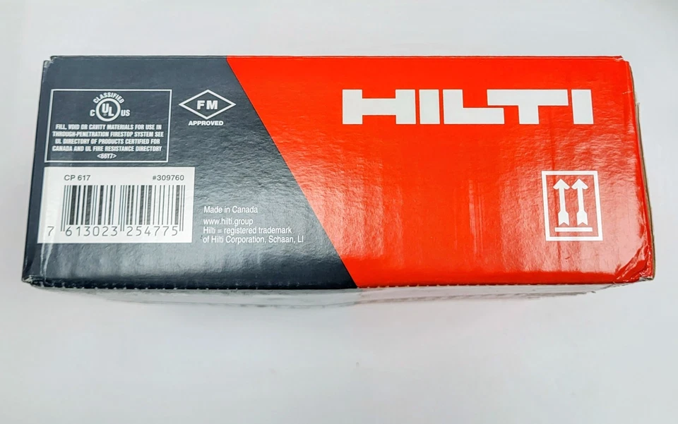 Almohadillas de masilla Hilti CP617 protección cortafuegos nueva caja de 20 6 X 7 pulgadas ENVÍO GRATIS  Foto 3 de 4