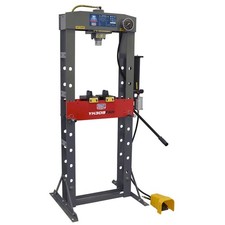 Image of Sealey YK309FAH Air/Hydraulic Press 30tonne Floor Type with Foot Pedal