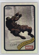 2025 Topps Chrome Marvel Comics Refractor Crossbones #42 gh4