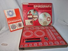 Kenner's Spirograph Drawing Set No. 401, 1967 Vintage (Complete, But No Pens)