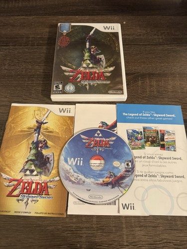 The Legend of Zelda Skyward Sword (Nintendo Wii) komplett mit Handbuch cib getestet