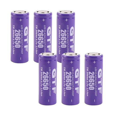 26650 3.7V 1 Rechargeable Battery For LED Flashlight Charger Lot - Bild 13 von 27