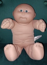 Cabbage Patch Kids Doll Tri Ang Bald Boy Green Eyes 1985