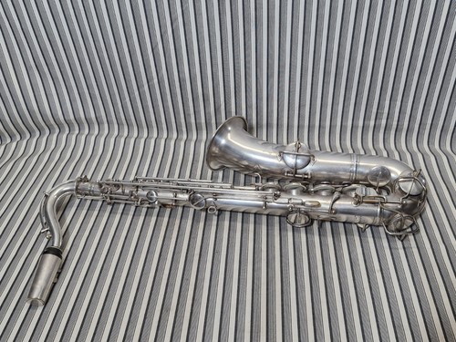 Selmer New York Saxophone PATD DEC.8.1914 P21107 L – Silver Plated w/ Case - Picture 2 of 23