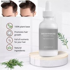 5 Pcs Deoxyribose Sugar Gel Hair Growth, Deoxyribose Serum for Hair Loss 60ml