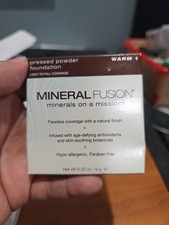 Mineral Fusion - Pressed Powder Foundation - Warm 1 - 0.32 oz. MF1000 Brand new