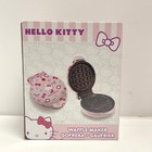 Hello Kitty Pink Waffle Maker Nonstick Plates Easy Clean Up Novelty Kitchen