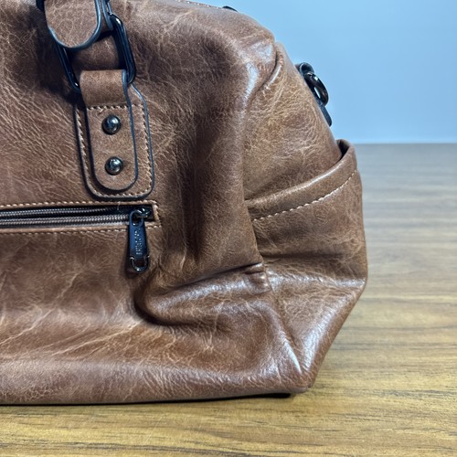 Bolso de Mano Dasein Asa Superior Barril con Correa para el Hombro Cuero Vegano Suave - Imagen 8 de 16