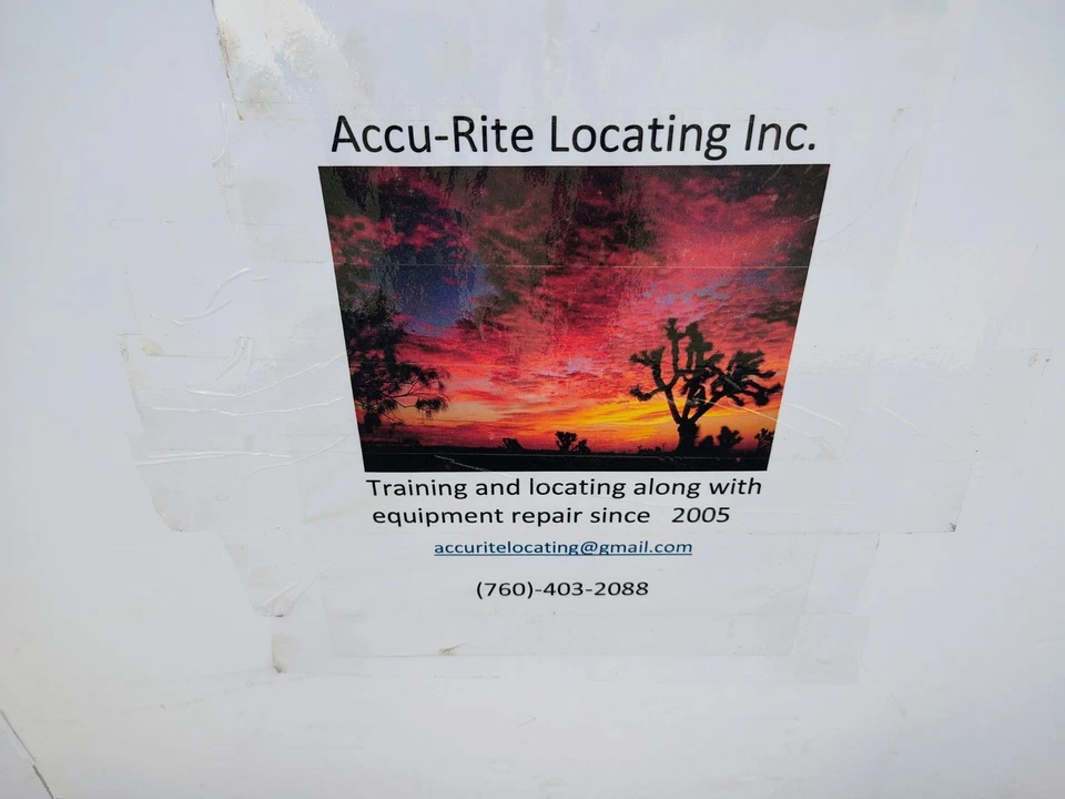 RYCOM 8879 CABLE PIPE LOCATOR ,  VIVAX,METROTECH, SUBSITE, RD,DYNATEL / W LEADS - Image 2 of 4