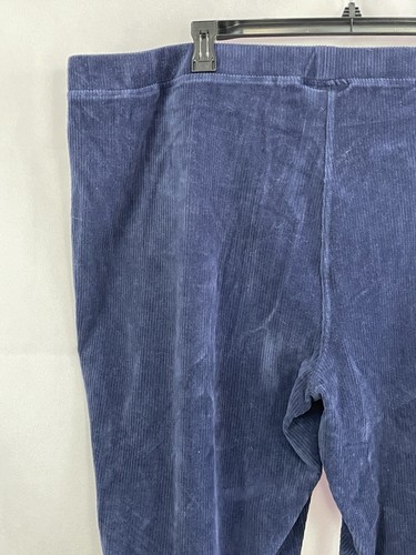Quacker Factory Corduroy Pull-On Slim Leg Pants Lot 2 Size 3X Short A270900 BN5 - Picture 8 of 23