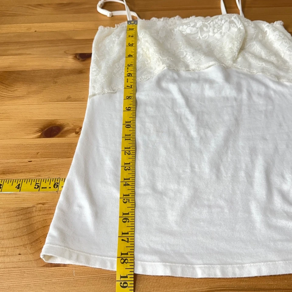 Майка женщин M Y2K кукла молочница Fairycore романтический кокетка кружева Cami 90-х - Изображение 3 из 4