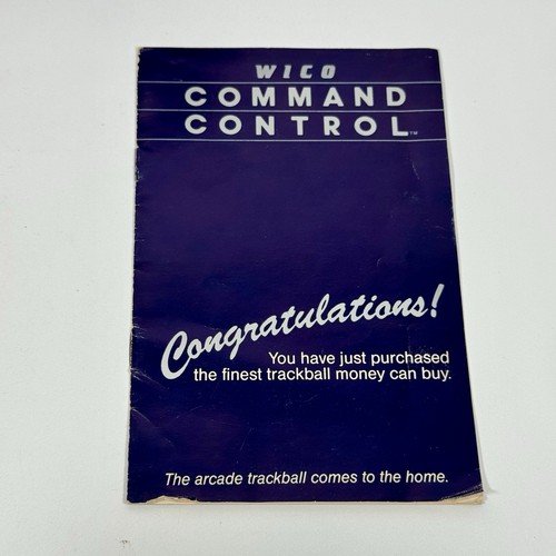 Wico Command Control Trackball 72-4560 With Box (Tested & Works) Atari Commodore - Picture 12 of 19