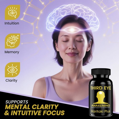 Third Eye Awakening - Organic Haritaki - -100 - 650 mg Each-Terminalia chebul... - Picture 2 of 9