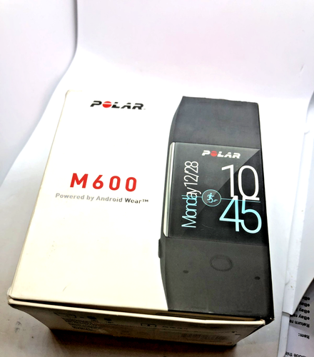 BLACK POLAR M600 PULSMESSER SMARTWATCH HERREN SPORTUHR mit Box Charge