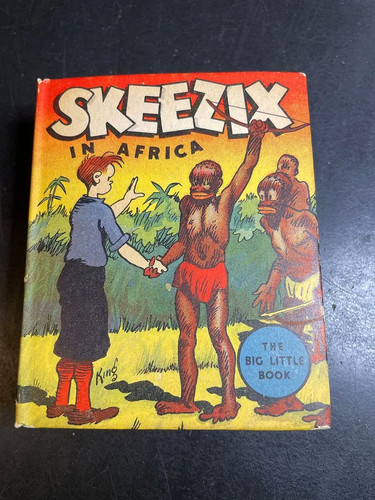 Skeezix in Africa #1112 Big Little Book BLB High Grade Nice File Copy