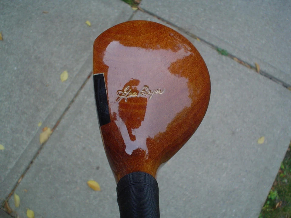 Modern remake of George Bayer deep face persimmon driver brand new RARE!!!!! - Image 3 of 4