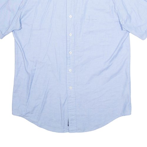 BEN SHERMAN Herren Hemd Uni Blau L - Bild 5 von 6