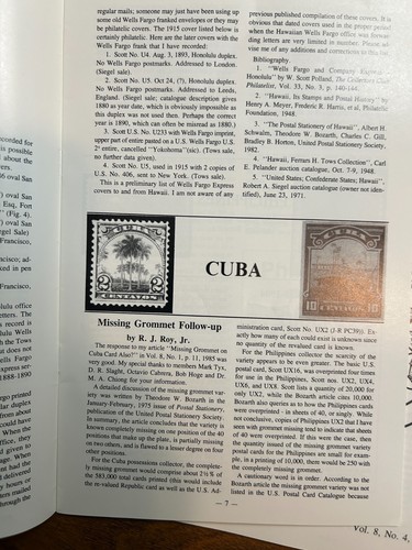The Journal of the United States Possessions Philatelic Society 1985 No. 27-30 - Picture 13 of 20