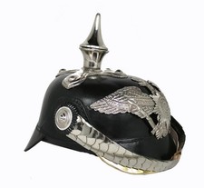 Pickelhaube Preussen Garde Offizier Kreuzblatt Tschako Helm Kaiserreich  sca L51