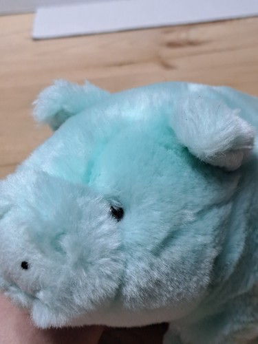 Unipak grün mint Schwein Schweinchen Plüschtier Stofftier 9 Zoll 2013 Spielzeug - Bild 2 von 9